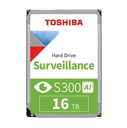 Toshiba S300 AI Akıllı Disk 16 TB 7200 RPM 3.5 İnç
