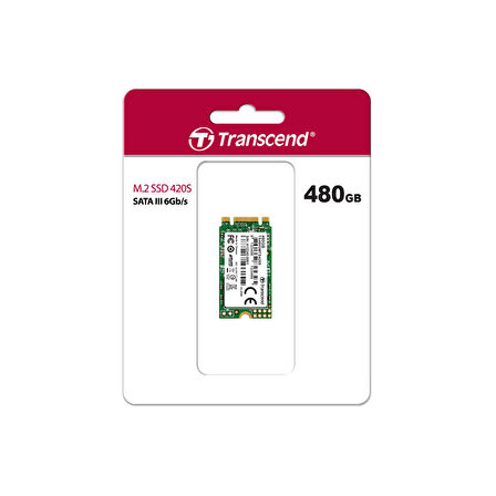 Transcend MTS420S 480GB 22x42mm M.2 Ultrabook SSD