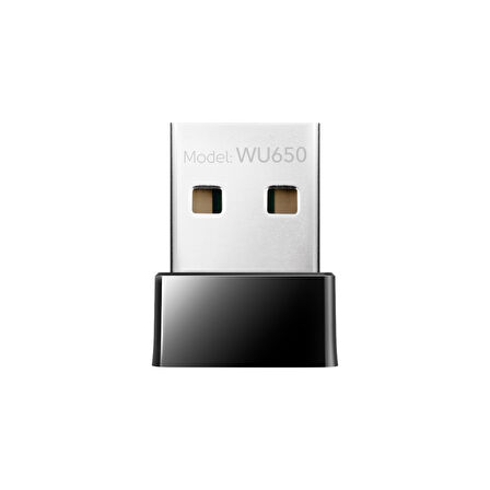 WU650 AC650 2.4GHz/5GHz 650Mbps 2dBi Dahili Anten MU-MIMO Kablosuz USB Wi-Fi Adaptör