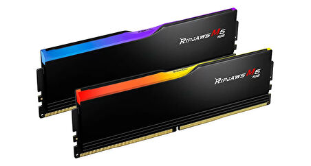  Ripjaws M5 Siyah RGB DDR5-6400Mhz CL36 32GB (2x16GB) Dual (36-48-48-96) 1.35V