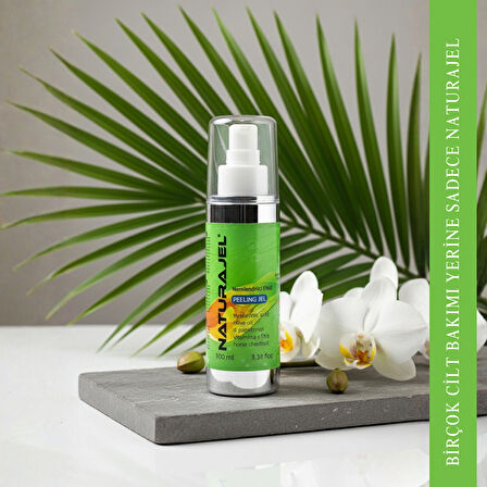 NATURAJEL Nemlendirici Etkili Peeling Jel, cildinizi nazikçe temizler, ölü hücrelerden arındırır ve derinlemesine nemlendirir. Düzenli kullanımda cilt tonunu eşitler, yumuşak ve pürüzsüz bir his bırakır. Hassas ciltler için uygundur, paraben içermez.