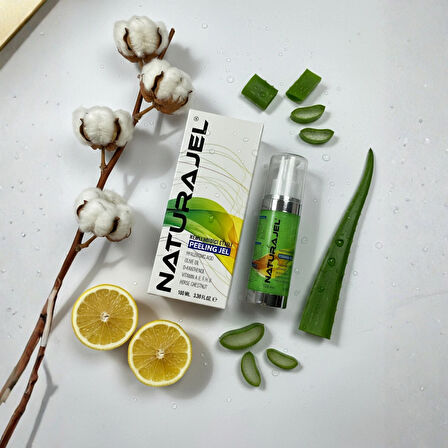 NATURAJEL Nemlendirici Etkili Peeling Jel, cildinizi nazikçe temizler, ölü hücrelerden arındırır ve derinlemesine nemlendirir. Düzenli kullanımda cilt tonunu eşitler, yumuşak ve pürüzsüz bir his bırakır. Hassas ciltler için uygundur, paraben içermez.