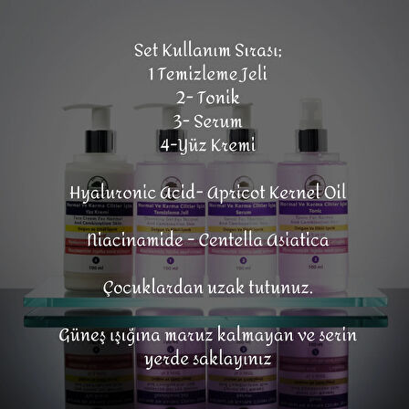 Normal ve Karma Ciltler İçin Yüz Bakım Seti - Günlük Cilt Temizliği ve Nem Desteği - Gözenek Sıkılaştırıcı ve Sebum Dengeleyici Etki - Pürüzsüz ve Canlı Görünüm İçin Özel Bakım - Hassas Ciltler İçin Uygun Formül - Doğal İçerikli Komple Cilt Bakım Çöz