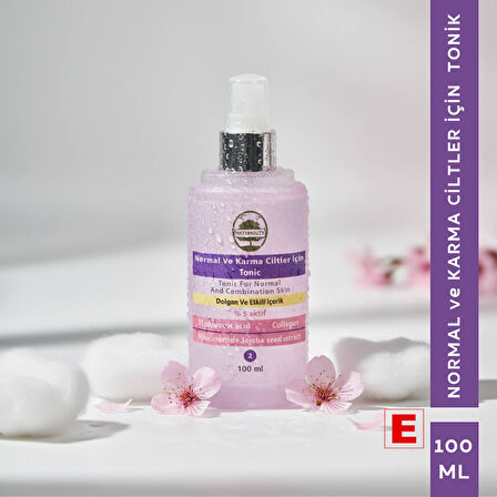 Normal ve Karma Ciltler İçin Tonik - Gözenek Sıkılaştırıcı - Cilt pH Dengesini Korur - Ferahlatıcı ve Arındırıcı Etki - Günlük Kullanıma Uygun - Alkol İçermez - Cildi Kurutmadan Temizler - Sağlıklı ve Dengeli Bir Cilt Görünümü