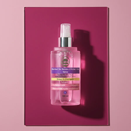 Normal ve Karma Ciltler İçin Tonik - Gözenek Sıkılaştırıcı - Cilt pH Dengesini Korur - Ferahlatıcı ve Arındırıcı Etki - Günlük Kullanıma Uygun - Alkol İçermez - Cildi Kurutmadan Temizler - Sağlıklı ve Dengeli Bir Cilt Görünümü
