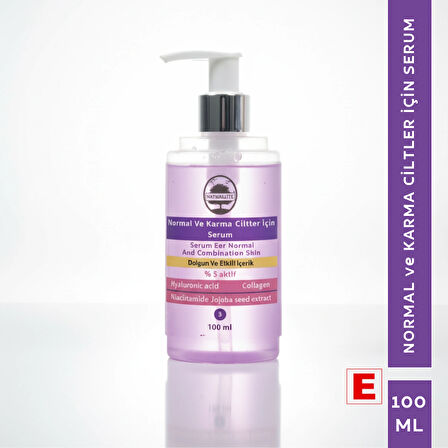 Normal ve Karma Ciltler İçin Yüz Serumu | Cilt Dengesini Sağlar | Gözenek Sıkılaştırıcı & Nem Desteği | Hafif Yapılı Serum | Parlama ve Kuruluğu Önler | Canlı ve Aydınlık Görünüm | Doğal İçerikli Serum | Günlük Cilt Bakımı | Paraben ve Alkol İçermez 