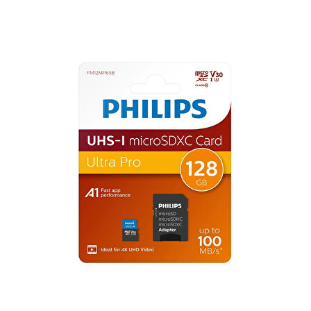 128GB MICRO SDXC 100 MB/S C10 FM12MP65B/00