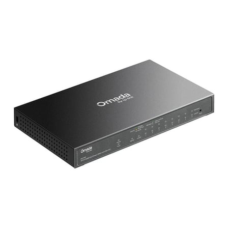 TP-Link ES210GP Omada Switch 10 Port Gigabit 8 PoE+ Siyah