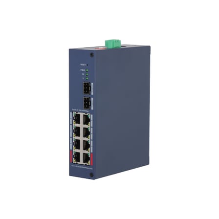 Dahua CHS4210-8GT-110 8 Port Gigabit PoE Switch 110W Yönetilebilir Ağ Anahtarı