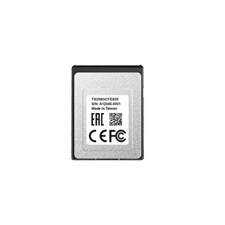 Transcend 256GB CFE820 CFexpress Hafıza Kartı