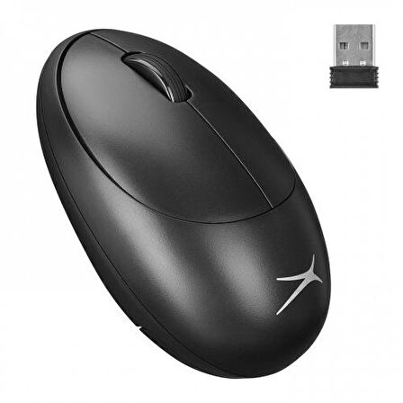 Altec Lansing ALBM7335, Siyah, 2.4GHz USB,  1200DPI, Kablosuz Optik Mouse