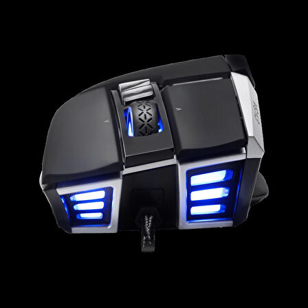  X17 Gaming Mouse, Wired, Black, Customizable, 16,000 DPI, 5 Profiles, 10 Buttons, Ergonomic