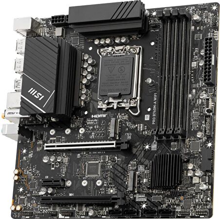  PRO B760M-A WIFI DDR5 6800(OC) M.2 mATX 1700p