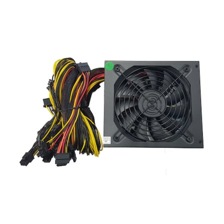 Olko 2200W Power Supply 14cm Fan ATX Aktif PFC Siyah 96% Verimlilik