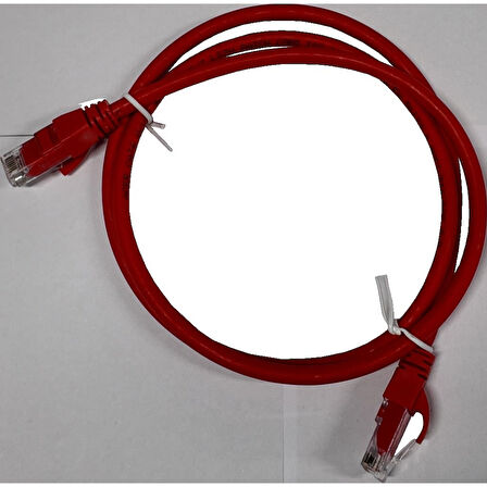  AC-602-020/R 2MT UTP CAT6 PATCH KABLO KIRMIZI Cu, LSZH AWG 26/7