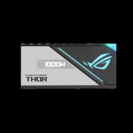  ROG-THOR-1000P2 PLATINUM 1000W MODÜLER GÜÇ KAYNAĞI JAPON KAPASİTÖRLER AURA SYNC VE OLED EKRAN 10 YIL GARANTİ V2