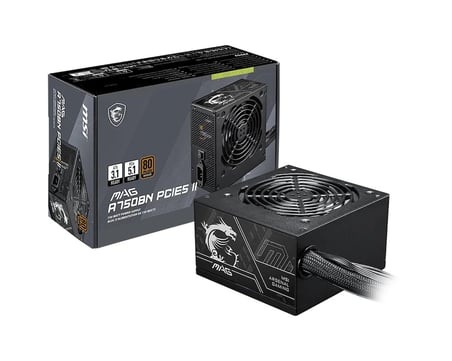 MAG A750BN PCIE5 II 750W 80+ Bronze NMODULAR