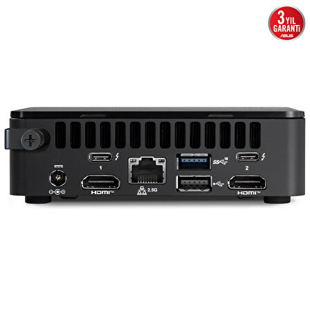 ASUS NUC13ASUS NUC13 Pro Slim Kit - Intel® Core™ i7-1360P - Barebone (RAM Yok, Disc Yok) FreeDOS Mini Masaüstü PC