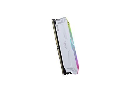 LD5EU016G-R6400GDWA ARES RAM DT GAMING DDR5 UDIMM 2X16GB 6400 CL32 1.4V MEMORY WITH HEATSINK AND RGB LIGHTING DUAL PACK WHITE COLOR