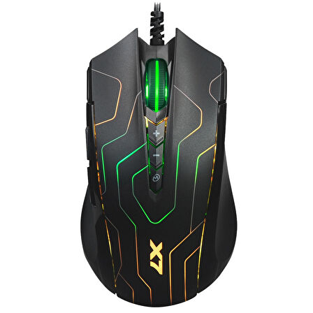 X89 SİYAH-LABİR OPTIK GAMER MOUSE 2400 DPI