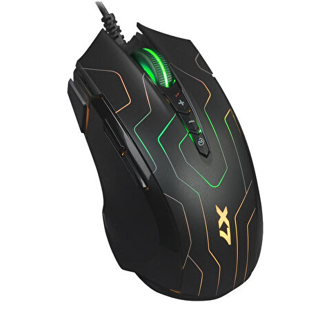 X89 SİYAH-LABİR OPTIK GAMER MOUSE 2400 DPI