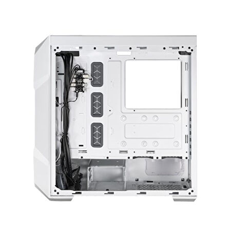 CM MasterBox TD500 V2 Beyaz ARGB 4x120mm Fanlı, Tempered Glass Kristal Mesh Ön panelli MidTowerKasa