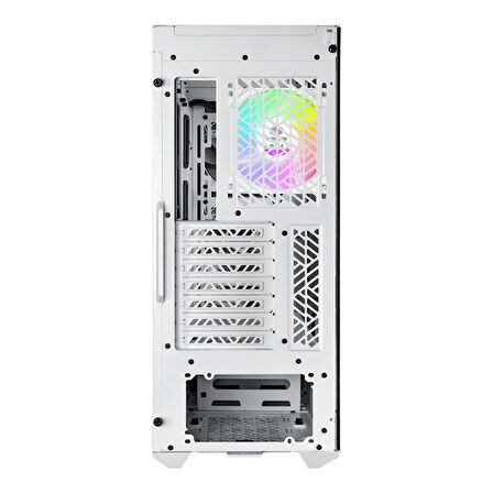 CM MasterBox TD500 V2 Beyaz ARGB 4x120mm Fanlı, Tempered Glass Kristal Mesh Ön panelli MidTowerKasa