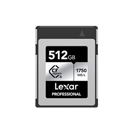 512GB LCXEXSL512G-RNENG CF-EXP PROFESSIONAL CFEXPRESS TYPE B CARD SILVER SERIE UP TO 1750MB/S READ 1300MB/S WRITE