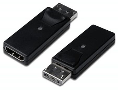  BC-DSP-ADP-DP-HA Beek DisplayPort (DP) <-> HDMI Adaptörü, DP Erkek <-> HDMI A Dişi, DP 1.1a uyumlu, Plastik, Siyah Renk