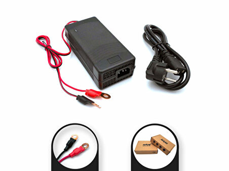RETRO 14.6V 10A 146W LiFePO4 Batarya Şarj Adaptörü RPA-AC401
