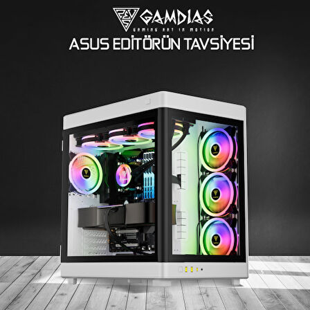 ASUS EDİTÖRÜN TAVSİYESİ, Ultra 7-265KF, 32Gb DDR5 Ram, 1Tb NVMe SSD, 8Gb GDDR6 RTX4060 Ekran Kartı, 850W Kasa, Free Dos GAMING TAVSİYESİ