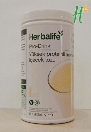 Pro Drink – Ekstra protein takviyesi için bitki bazlı, hafif vanilya aromalı toz karışım Vegan