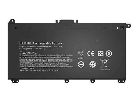  Hp Pavilion 15-cc, 15-cd, 15-ck, TF03XL Notebook Bataryası