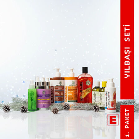 eni Yıla Bakımlı Girin! NATURALITÉ Ultra Premium Kişisel Bakım Seti – Saç ve Cilt İçin Özel Bakım Deneyimi | Şampuan, Krem, Peeling, Duş Jeli ile Kendinizi ve Sevdiklerinizi Şımartın