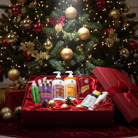 eni Yıla Bakımlı Girin! NATURALITÉ Ultra Premium Kişisel Bakım Seti – Saç ve Cilt İçin Özel Bakım Deneyimi | Şampuan, Krem, Peeling, Duş Jeli ile Kendinizi ve Sevdiklerinizi Şımartın