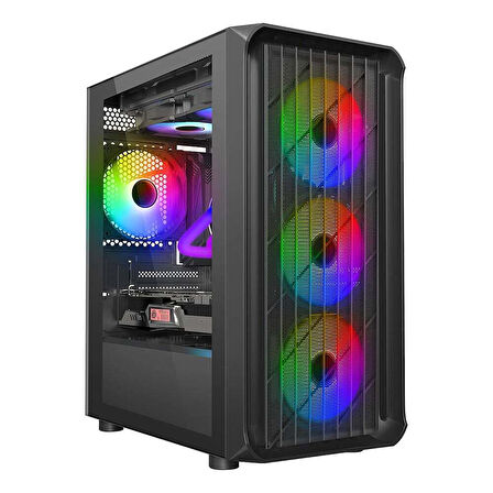  gb-g205bb usb3.0 mesh panel siyah kasa (psu yok)