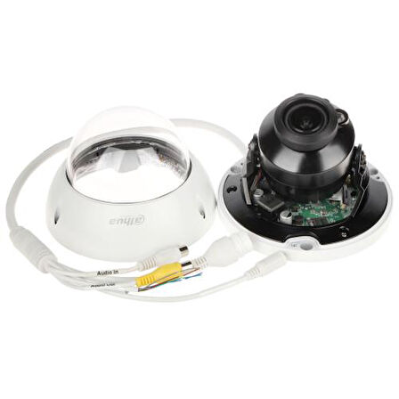 IPC-HDBW2841R-ZAS-27135 8Mpix, 2,7-13,5mm  Lens, H265+, Dahili Mikrofon, 40Mt Gece Görüşü, IP67, PoE Dome IP Kamera