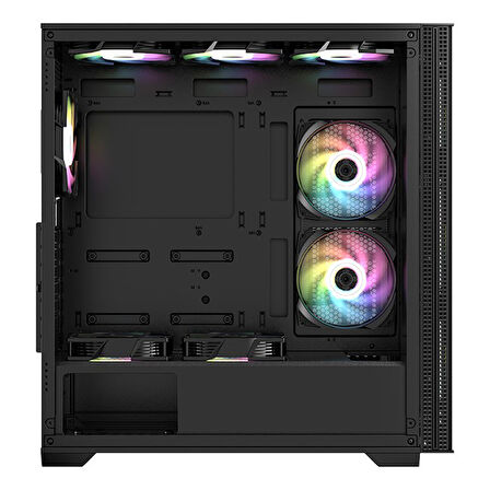 Frisby 650W 80+ (FC-9535G) 4xRGB Fan Mid Tower