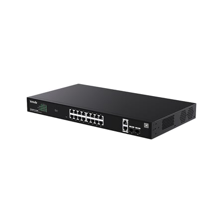 TEG2220P-16-250W 16 PORT 10/100/1000 16 PORT POE+ 2 X SFP 250W YONETILEBILIR DESKTOP SWITCH