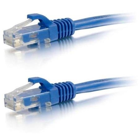 Ods Cat6 UTP LSZH Bakır Network Kablosu 0.20 Metre Mavi Patch Cord