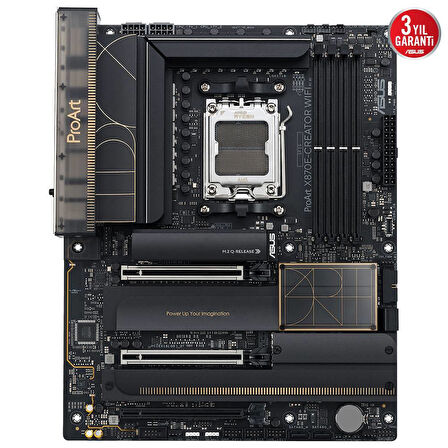 PROART X870E-CREATOR WIFI AM5 DDR5 8000(OC) 2xUSB4 4xM2 HDMI WIFI7 BT 2xLan