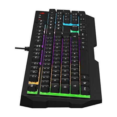 BLOODY B135N Q USB SİYAH NEON MM GAMER KLAVYE