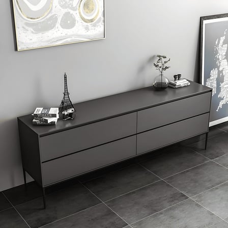 KNS30311 Modern MDF Tablalı Konsol Büfe