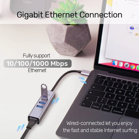 4-IN-1 ETHERNET HUB (Y-3088B)