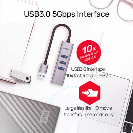 4-IN-1 ETHERNET HUB (Y-3088B)