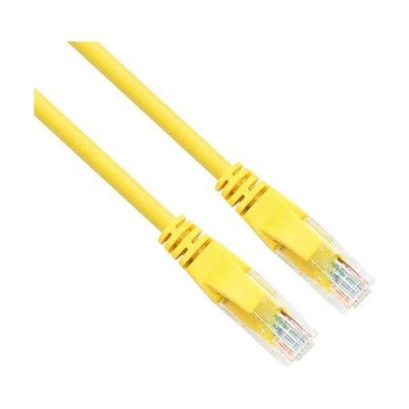 02R45R45C6UJ1Y3.0A CAT6 UTP LSZH BAKIR 3 Metre Sarı Patch Cord