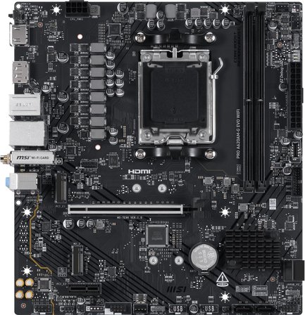 MSI Pro A620M-G EVO WIFI Anakart AMD AM5 DDR5 mATX