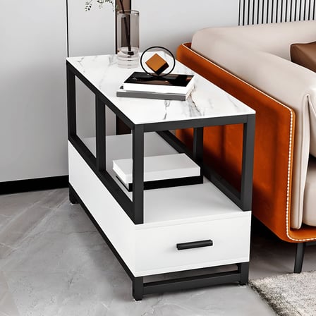 ZGN85745 Modern MDF Çekmeceli Yan Sehpa
