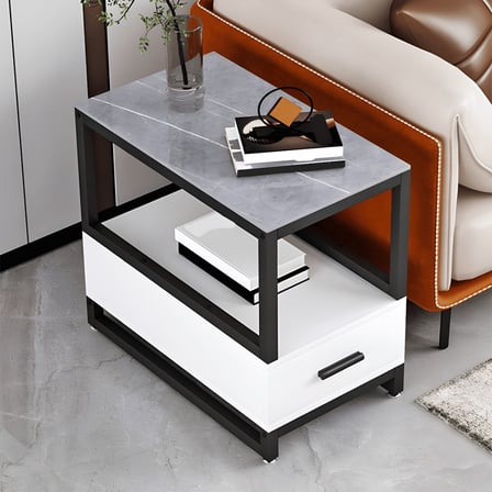 ZGN85745 Modern MDF Çekmeceli Yan Sehpa