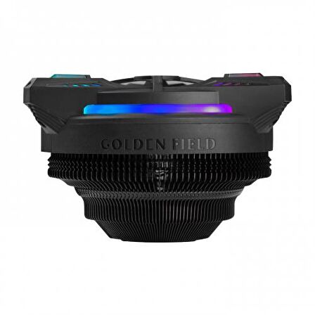 RAMPAGE COOLBLADE RM-C03, Rainbow, 12cm, RGB CPU  Hava Soğutma (LGA775 - 115X - AMD - AM2 - AM2+ - AM3 - FM1 - AM4 - AM5)